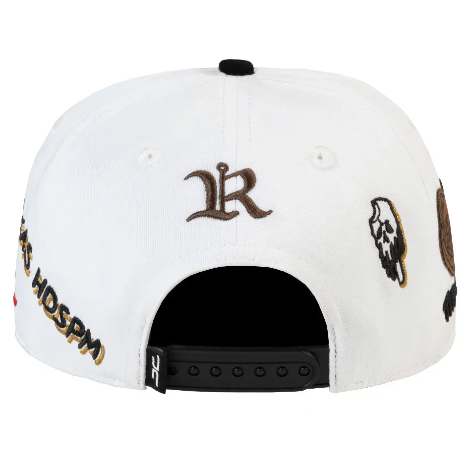 LUIS R CONRIQUEZ x JC HATS "MARTES 13 WHITE"