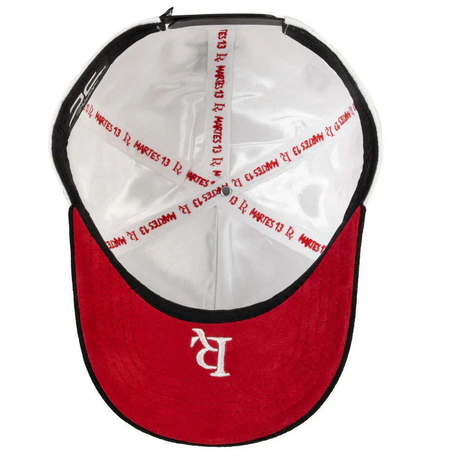 LUIS R CONRIQUEZ x JC HATS "MARTES 13 WHITE"